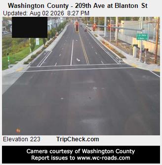 Washington County - 209th Ave at Blanton St